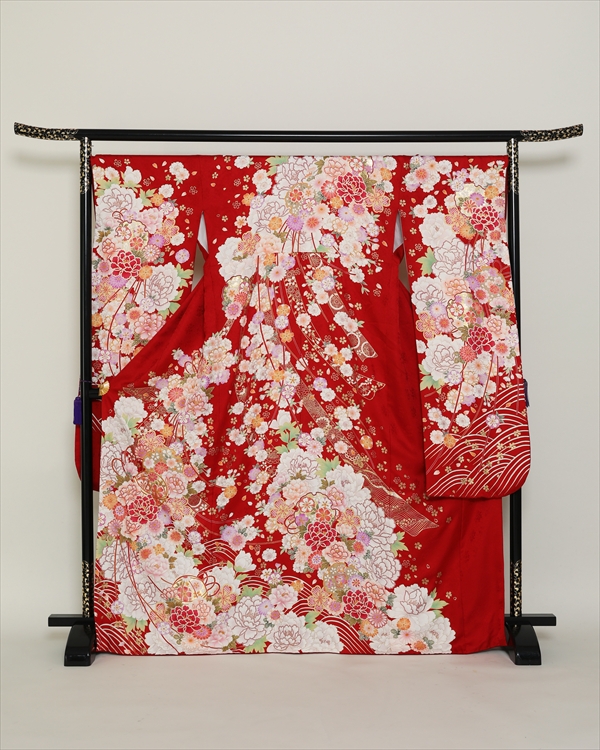 赤　花篭
