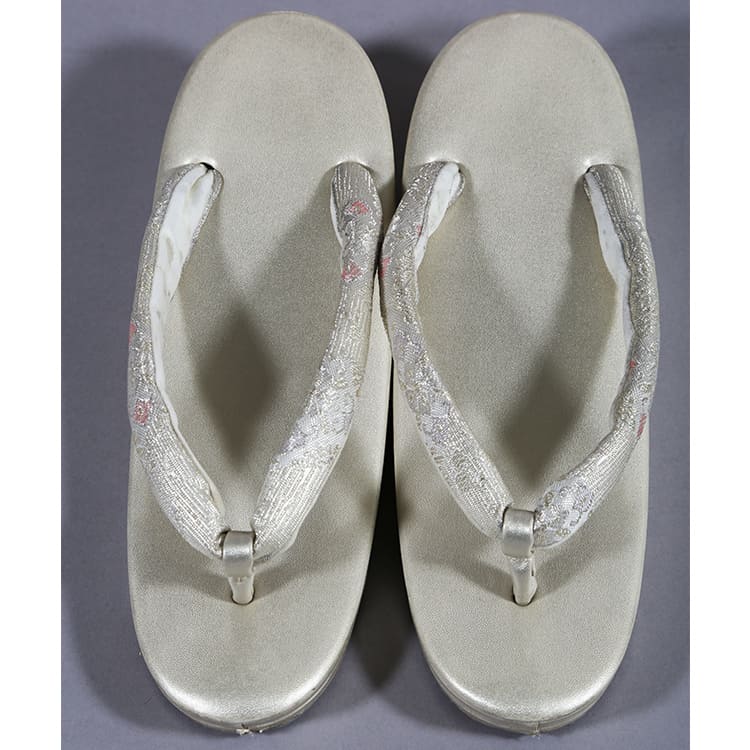 草履バッグ　シャンパンゴールド