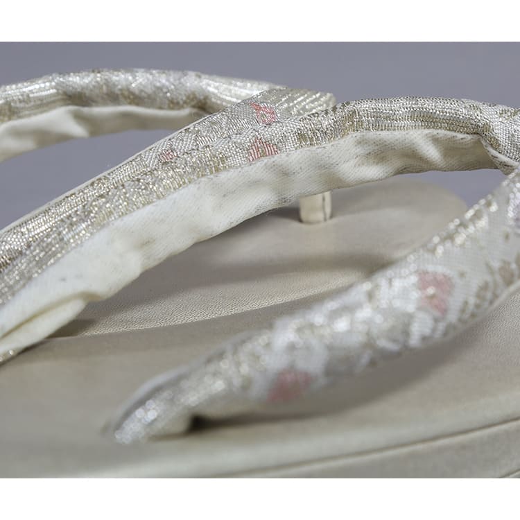 草履バッグ　シャンパンゴールド