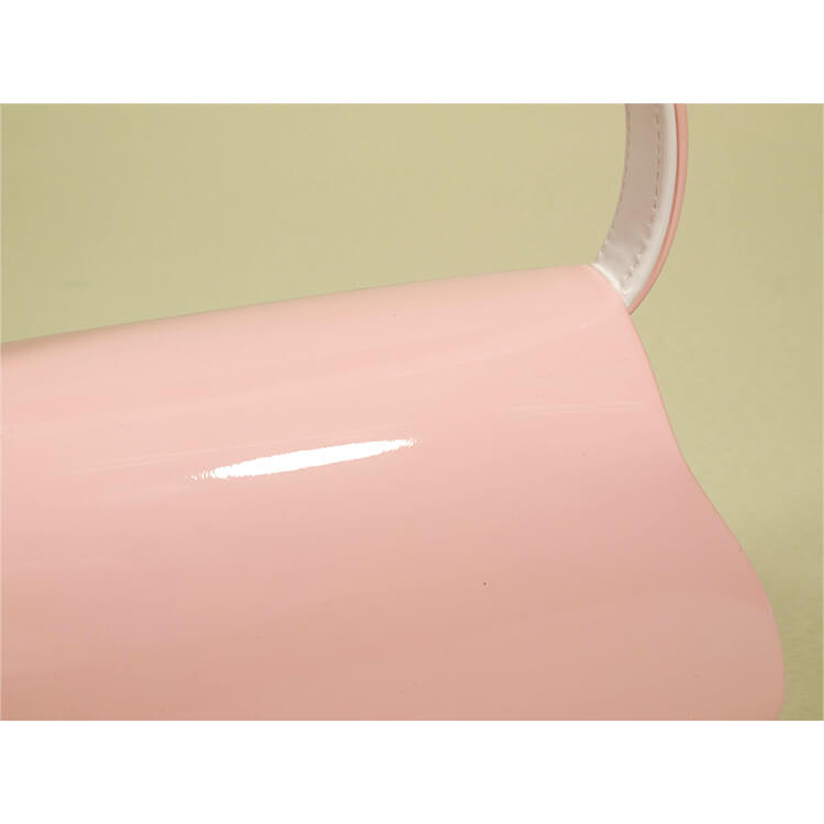 ピンク　白　振袖用草履バック