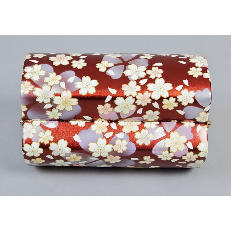 シルバー　ボルドーぼかし　桜