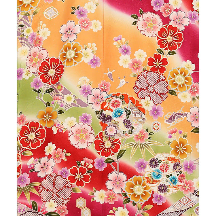 道長ぼかし　花に鼓
