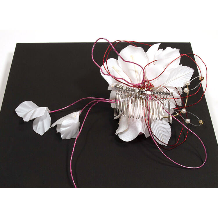 フラワー髪飾り（展示品） 訳あり