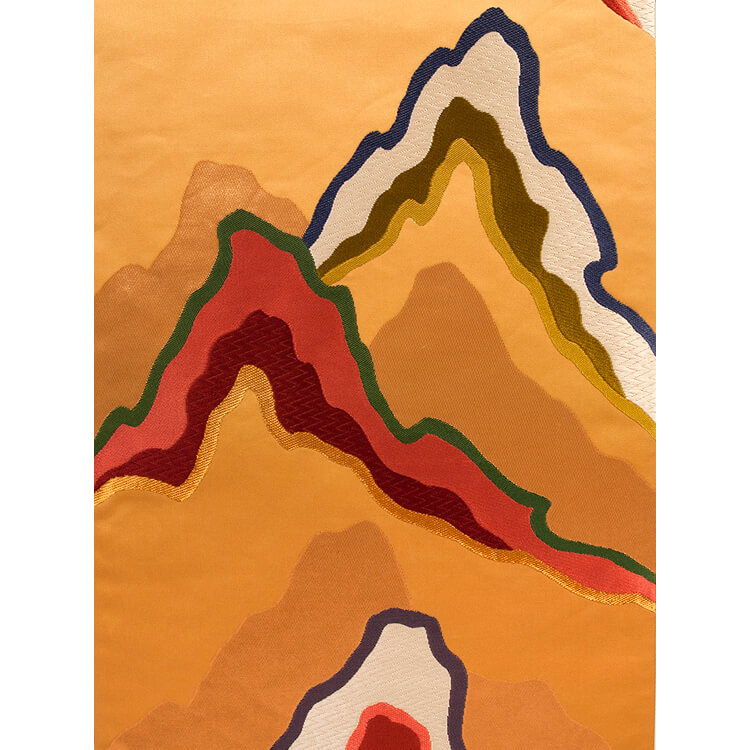金地　山脈　　袋帯