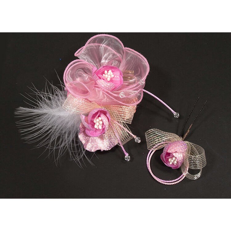 フラワー髪飾り（展示品） 訳あり