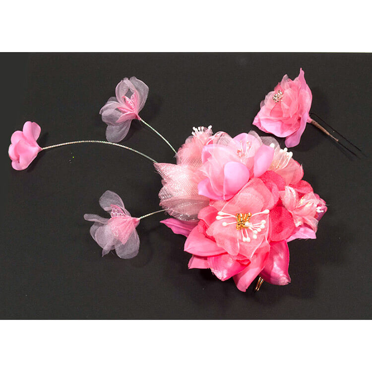 フラワー髪飾り（展示品） 訳あり