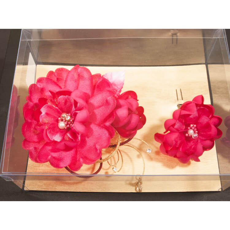 フラワー髪飾り（展示品） 訳あり