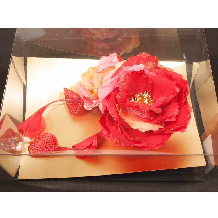 フラワー髪飾り（展示品） 訳あり