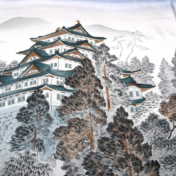 藍色城郭　額裏