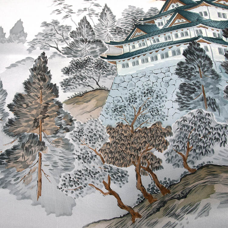 藍色城郭　額裏
